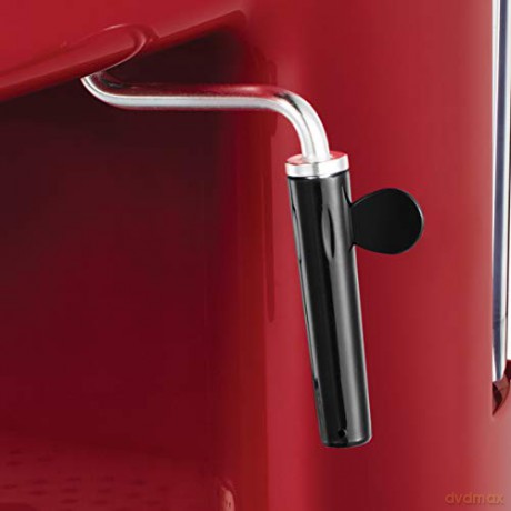 Kolbowy ekspres ciśnieniowy Russell Hobbs Retro Espresso Maker 1350 W czerwony