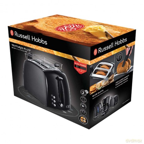 Russell Hobbs - Textures Plus+ 2 Slice Toaster
