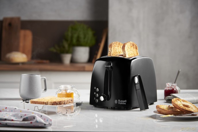 Russell Hobbs - Textures Plus+ 2 Slice Toaster