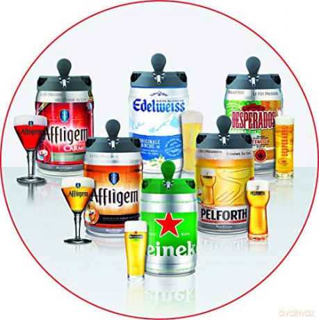 SEB VB310510 Beerdraft 5 l. Red