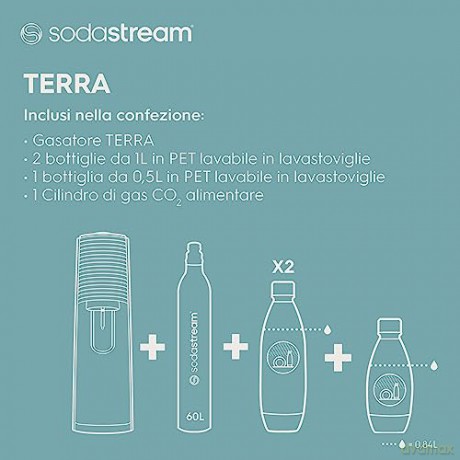 Sodastream - Terraâ˘ MP (Carbon Cylinder Included)