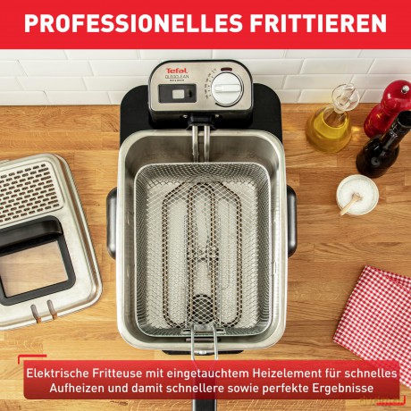 Tefal - Oleoclean Fryer Digital Timer (FR804015)
