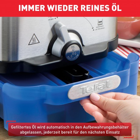 Tefal - Oleoclean Fryer Digital Timer (FR804015)