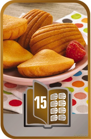 Tefal - Snack Collection - Box 15 - Mini Madeleines (XA801512)