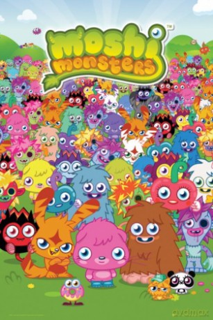 Moshi Monsters Grupa [PLAKAT]