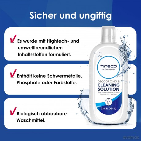 Tineco - Cleaning Solution 1L For All Tineco Wet & Dry Vacuumcleaners