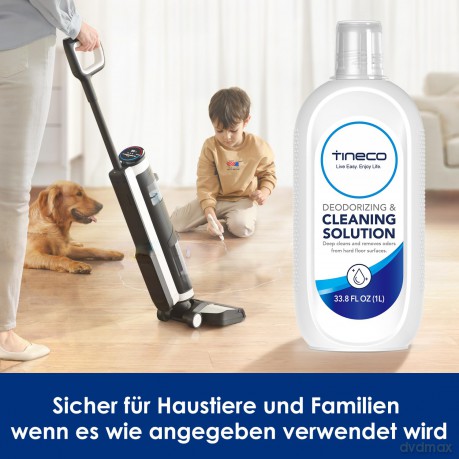 Tineco - Cleaning Solution 1L For All Tineco Wet & Dry Vacuumcleaners