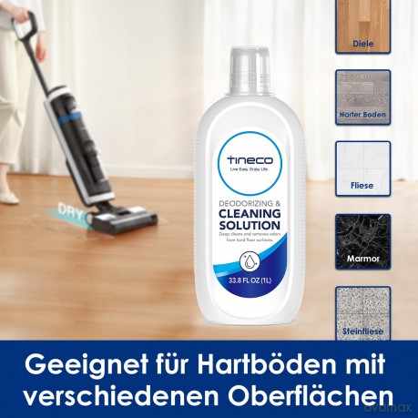 Tineco - Cleaning Solution 1L For All Tineco Wet & Dry Vacuumcleaners