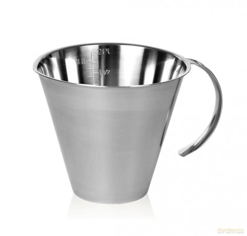 Funktion - Measuring jug - Stainless steel - 1 liter (141007)