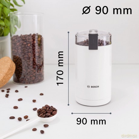 Bosch - Coffee Grinder - (TSM6A011W) - White