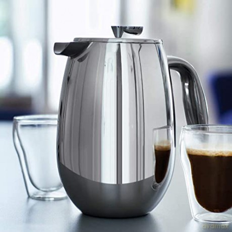 Bodum - COLUMBIA French press Stainless Steel - 12 cup, 1,5 L - Crome