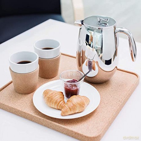 Bodum - COLUMBIA French press Stainless Steel - 12 cup, 1,5 L - Crome