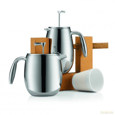 Bodum - COLUMBIA French press Stainless Steel - 4 cup, 0,5 L - Mat Crome