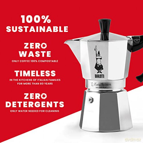 Bialetti - Moka Express - 3 Cups (1162)