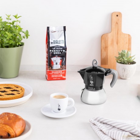 Bialetti - Moka Induction Edition 2.0 - 2 Cups - Black (6932)