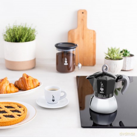 Bialetti - Moka Induction Edition 2.0 - 2 Cups - Black (6932)