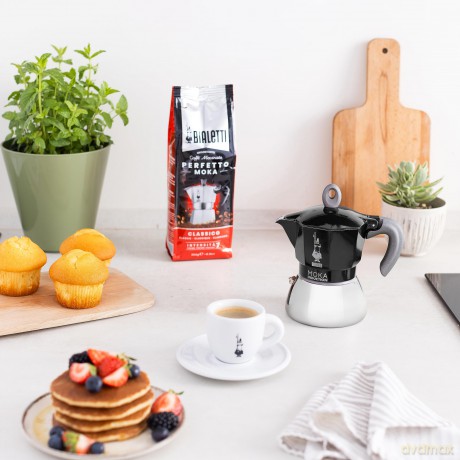 Bialetti - Moka Induction Edition 2.0 - 2 Cups - Black (6932)