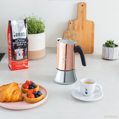 Bialetti - Venus Espresso Maker - Stainless Steel/Copper - 4 Cup