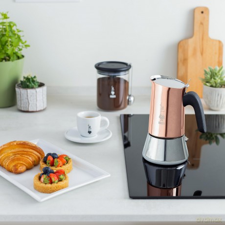 Bialetti - Venus Espresso Maker - Stainless Steel/Copper - 4 Cup