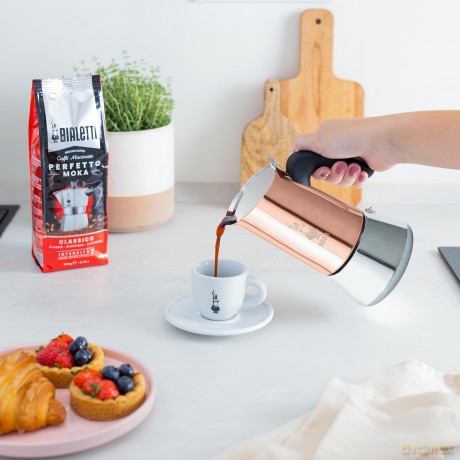 Bialetti - Venus Espresso Maker - Stainless Steel/Copper - 4 Cup