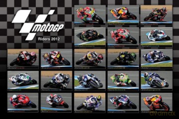 Moto G.P (2012 Riders) [PLAKAT]