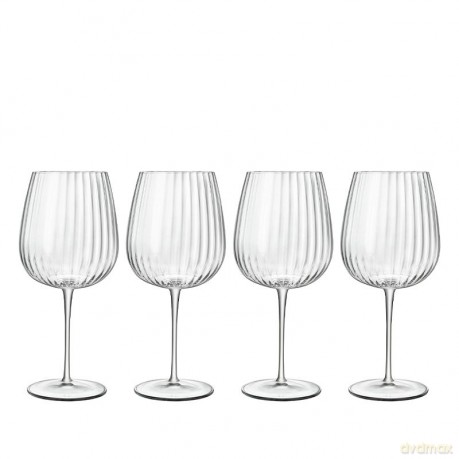 Luigi Bormioli - Optica Gin&Tonic Burgundy Glass 75 cl 4 pcs.