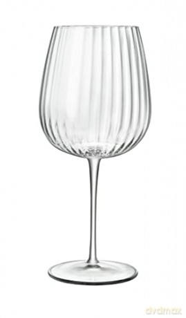 Luigi Bormioli - Optica Gin&Tonic Burgundy Glass 75 cl 4 pcs.