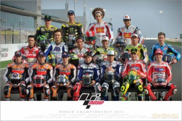 Moto G.P (Riders 2011) [PLAKAT]