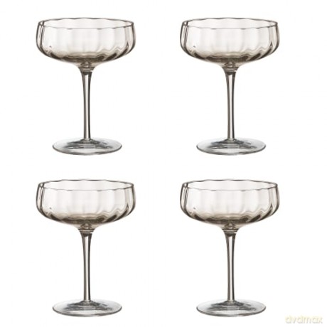 SHOLM - 4 pcs - Sonja champagne/cocktail glas - Sand