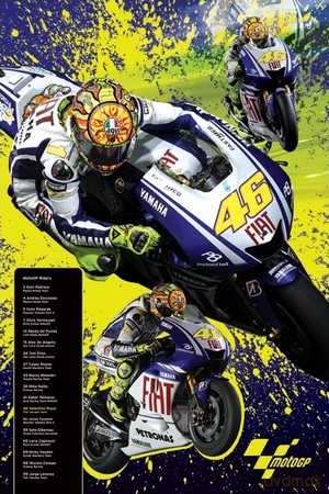 Moto G.P (Rossi) [PLAKAT]