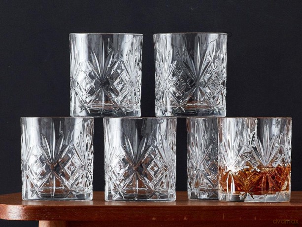 Lyngby Glas - Lyngby Krystal Melodia Whisky Glass 31 cl - Set of 6 (916107)