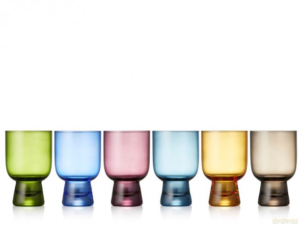 Lyngby Glas - Color tumblers 30 cl 6 pc