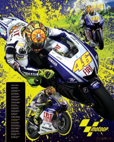 Moto G.P (Rossi) [PLAKAT]