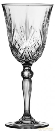 Lyngby Glas - Crystal Clear Melodia White Wine Glass 21 cl - Set of 4 (916099)