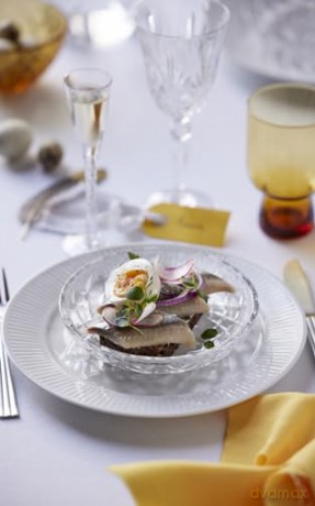 Lyngby Glas - Crystal Clear Melodia White Wine Glass 21 cl - Set of 4 (916099)