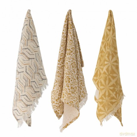 Bloomingville - Bejan Kitchen Towel, Brown, Cotton (82066190)