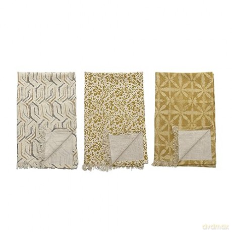 Bloomingville - Bejan Kitchen Towel, Brown, Cotton (82066190)