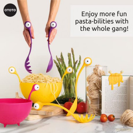 OTOTO - Spaghetti Monster Colander - Pink (OT950)