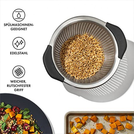 OXO - Good Grips 2.8L Stainless Steel Colander