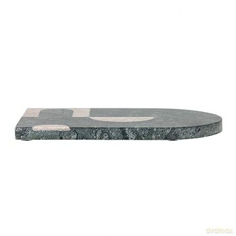 Bloomingville - Abrianna Cutting Board, Green, Marble (82058415)