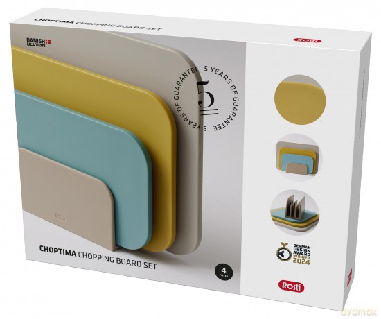Rosti - Chopping board set Choptima, 3 pc - Beach