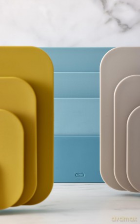 Rosti - Chopping board set Choptima, 3 pc - Nordic green