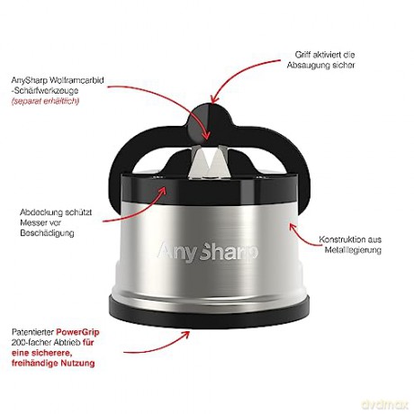 Anysharp - Pro Original- Black/Silver (AS-PRO)