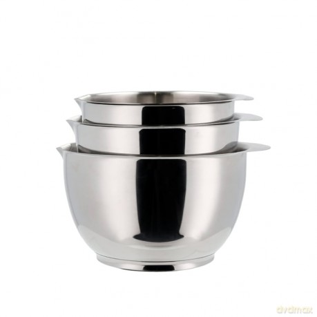 Rosti - Margrethe bowl - Set of 3 - Steel (23921)