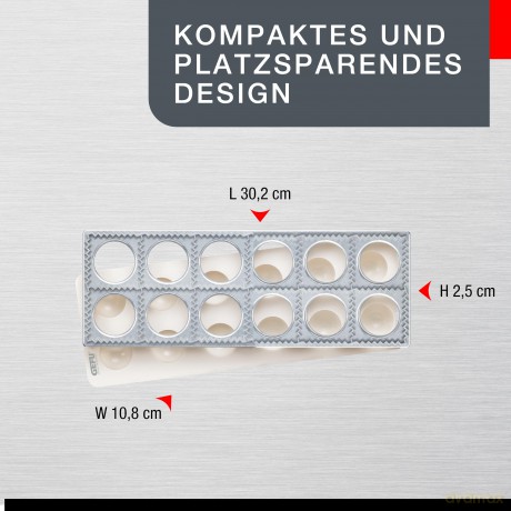 Gefu - Ravioli-/pasta case maker TASCA, 3 pcs
