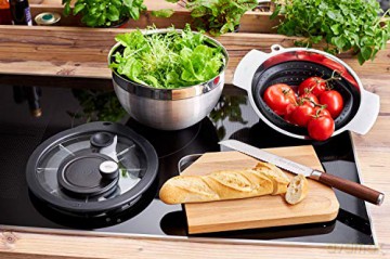 Rśsle - Salad Spinner with glass lid 24 cm