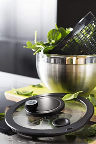 Rśsle - Salad Spinner with glass lid 24 cm