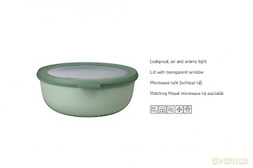 Mepal - Cirqula High Bowl Set of 3 - Nordic Sage