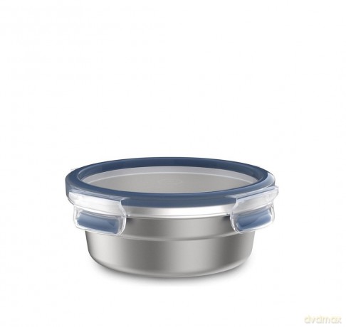 Tefal - MasterSeal Food container Round 0,7 l - Stainless Steel