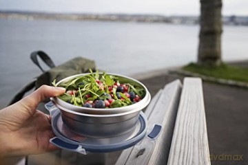 Tefal - MasterSeal Food container Round 0,7 l - Stainless Steel